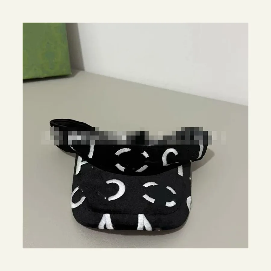 Chanel logo-print visor hat, catalog ID 5886