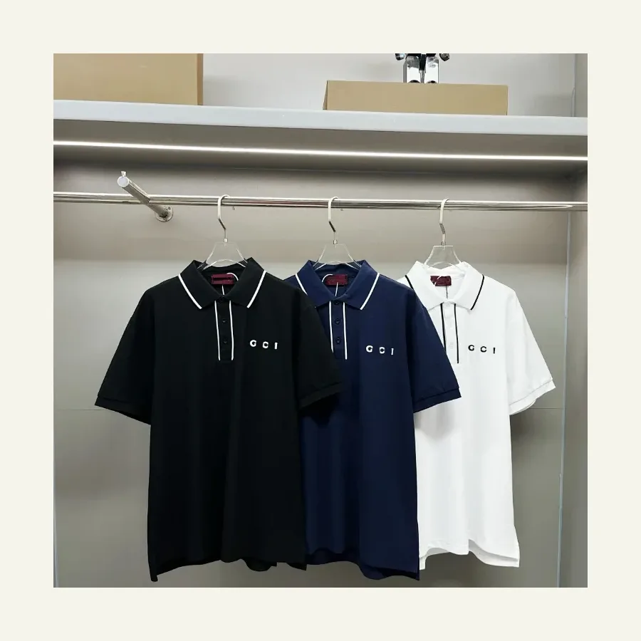 Gucci pique cotton breathable